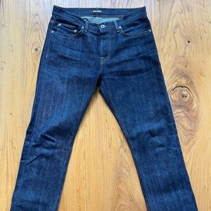 Baldwin Henley Slim Leg- Raw Selvedge Jean